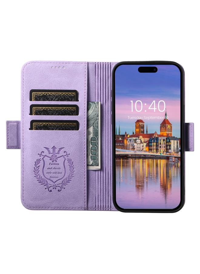 Suteni Case For iPhone 16 SUTENI J07 Multifunctional Horizontal Flip Magsafe Leather Phone Case - Image 3