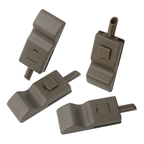 APPERFiT Door Lock Knob (4pcs) Compatible with 2007-2014 Chevy Avalanche Silverado Suburban Tahoe, GMC Sierra Yukon, Cadillac Escalade Replaces 15844617 - Image 2