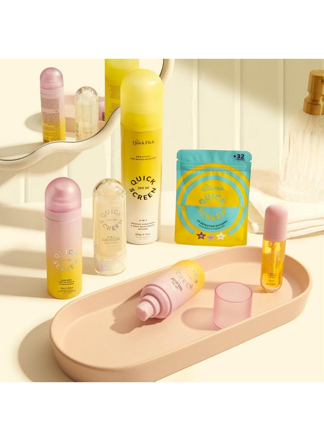 The Quick Flick Precise UV Detection Sticker for Sunscreen - Know When to Reapply Sunscreen & Prevent Sunburn - UV Stickers for Adults and Kids - Water Resistant and Works with All Sunscreens - 32 Stickers - Image 5