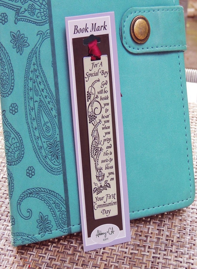 Cathedral Art For a Special Boy First Communion Metal Bookmark - 3-1/2-Inch, Includes Special Prayer - Image 3