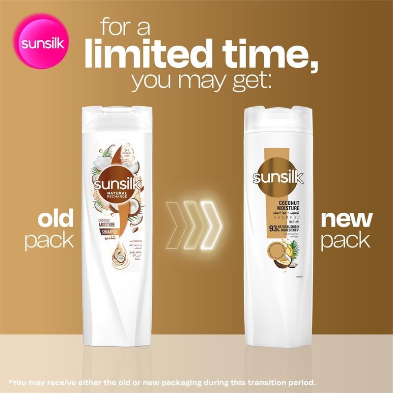 Shampoo, Coconut Moisture 24H fragrance bloom, 400ml - Image 4