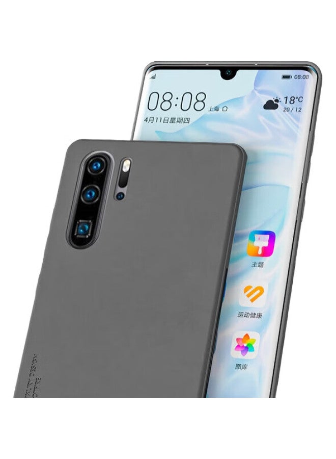 Hotfire Phone Case For Huawei P30 Pro, Huawei P30 Pro Protective Cover, Upgraded Skin-Like Lambskin Matte Lens Full Protection Silicone Case For Men And Women - Coral Blue - Image 1
