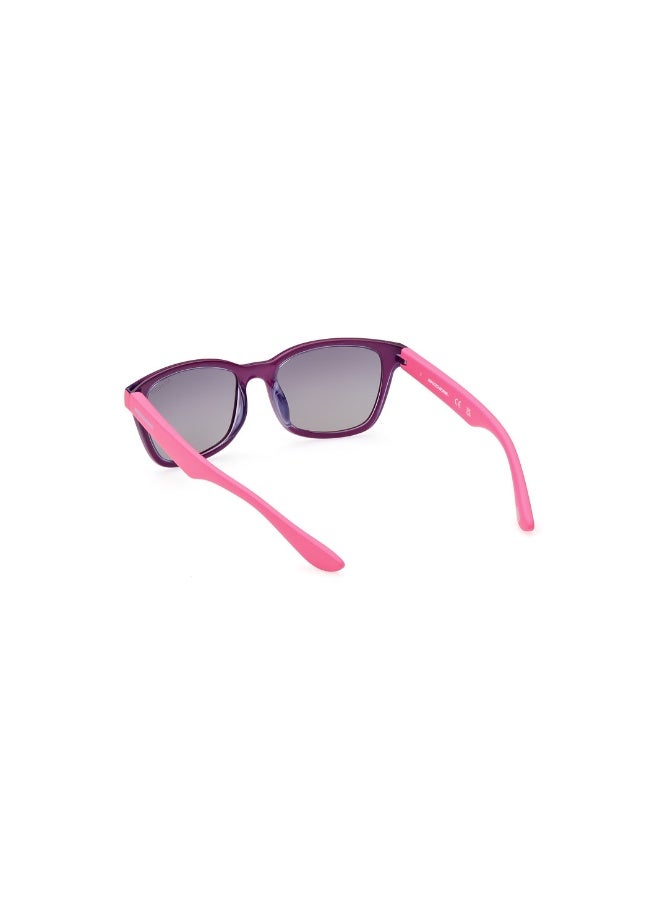SKECHERS Se9092 Square Injected Sunglasses For Kids Size 48, Pink - Image 3