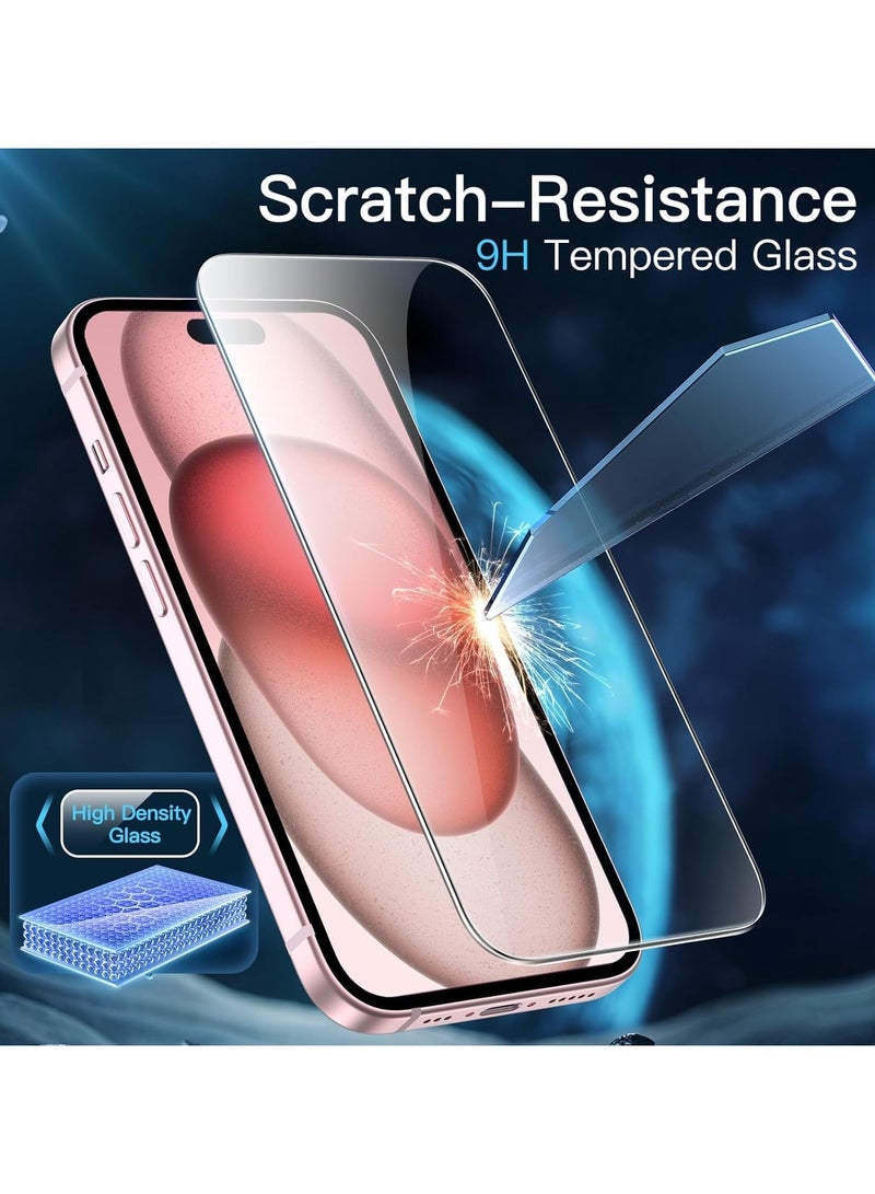 general Compatible with the Honor 600 Pro 5G; [2+1 Set] including screen protector and camera lens protector; 9H hardness, high-definition, scratch-resistant tempered glass screen protector - Image 3