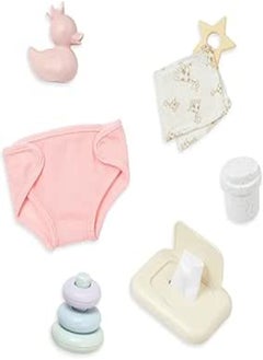 Lullababy LullaBaby LBY7625Z Baby Doll Newborn Essentials Doll Care and Play Set, 14" 