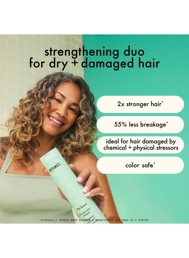 amika the kure strength repair shampoo, 1000ml - Image 2