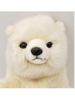 HANSA Polar Bear Hand Puppet – Realistic, Handcrafted Animal Puppet with True-to-Life Details, Ideal for Interactive Play and Education  - Image 1