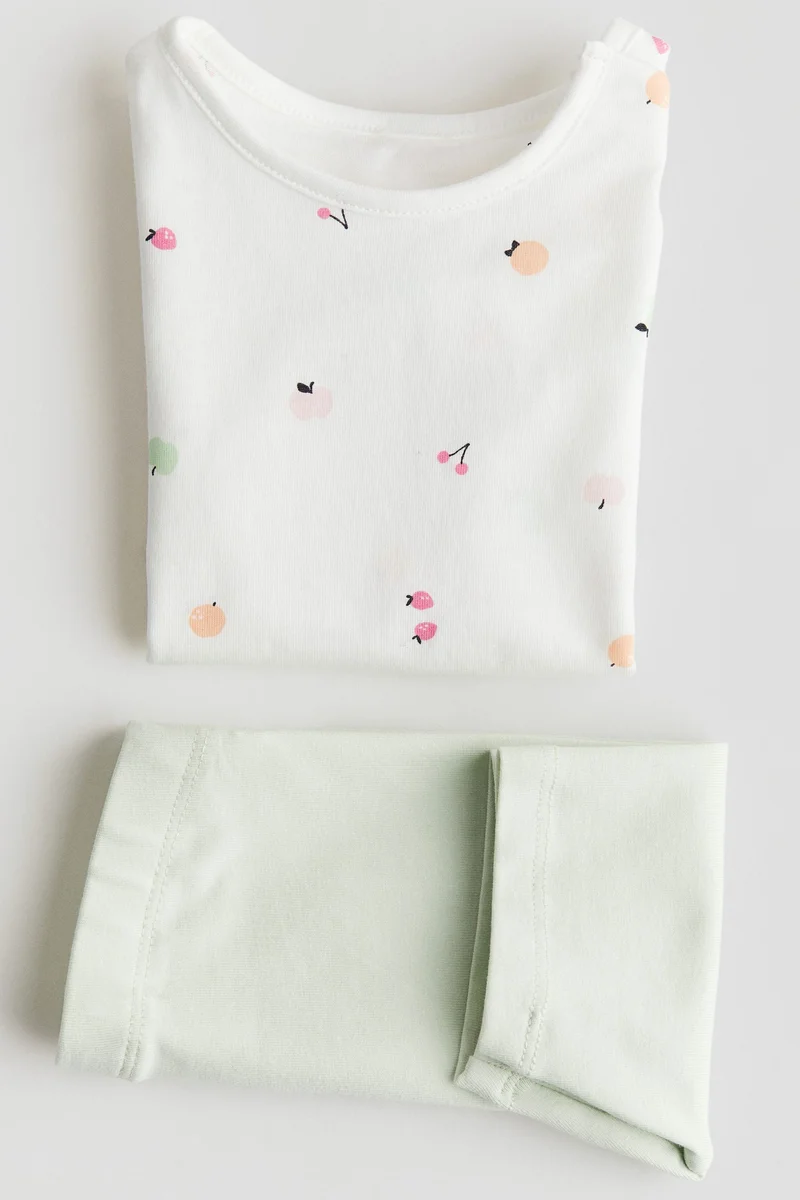 H&M 2-piece cotton jersey set