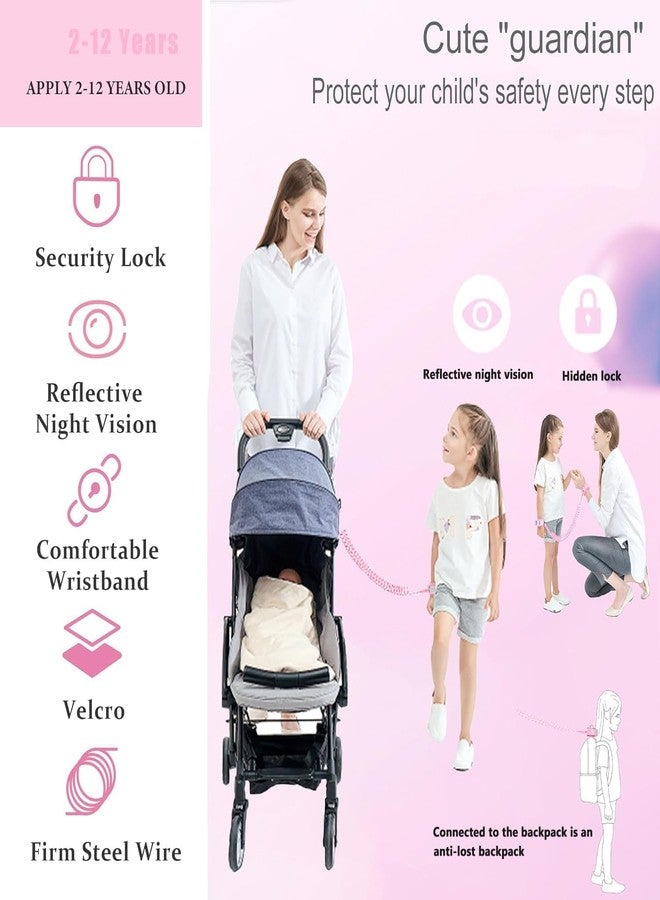 VARNH Baby Anti-Lost Wrist Band with Lock - Child Safety Strap with Key Buckle - Comfortable & Secure Toddler Harness Perfect for Busy Streets and Markets (Multicolor-1pcs) - Image 5
