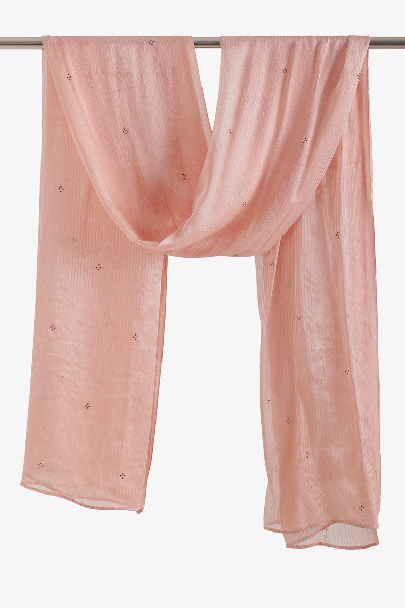 Carina Embroidered Clusters Scarf - Image 1