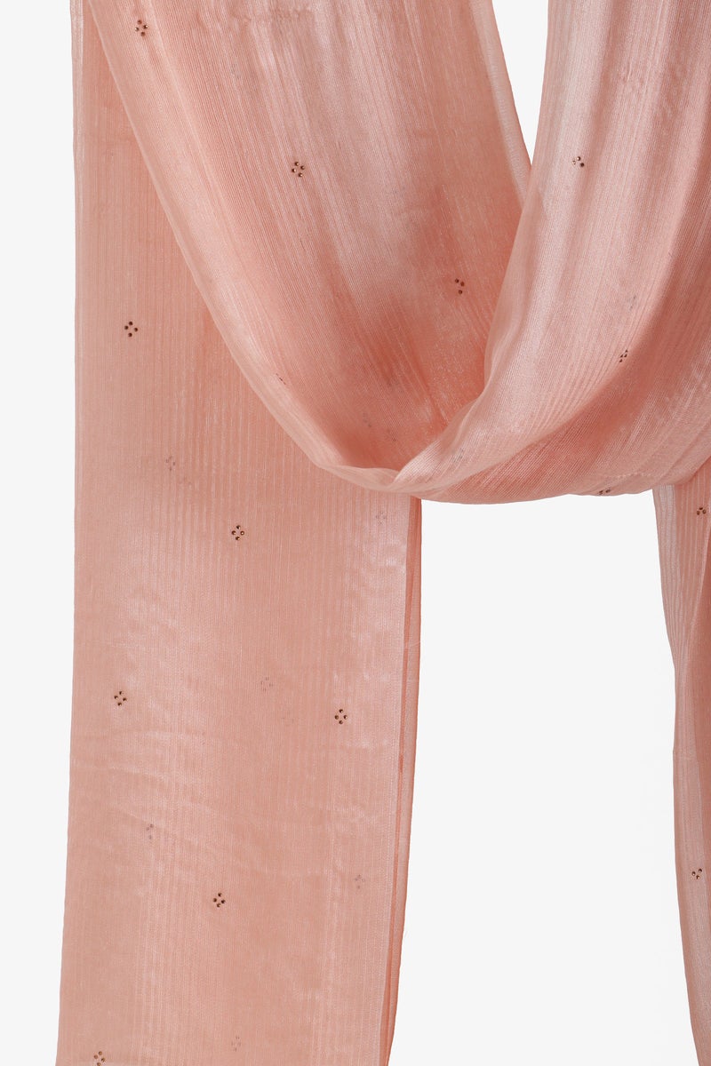 Carina Embroidered Clusters Scarf - Image 2