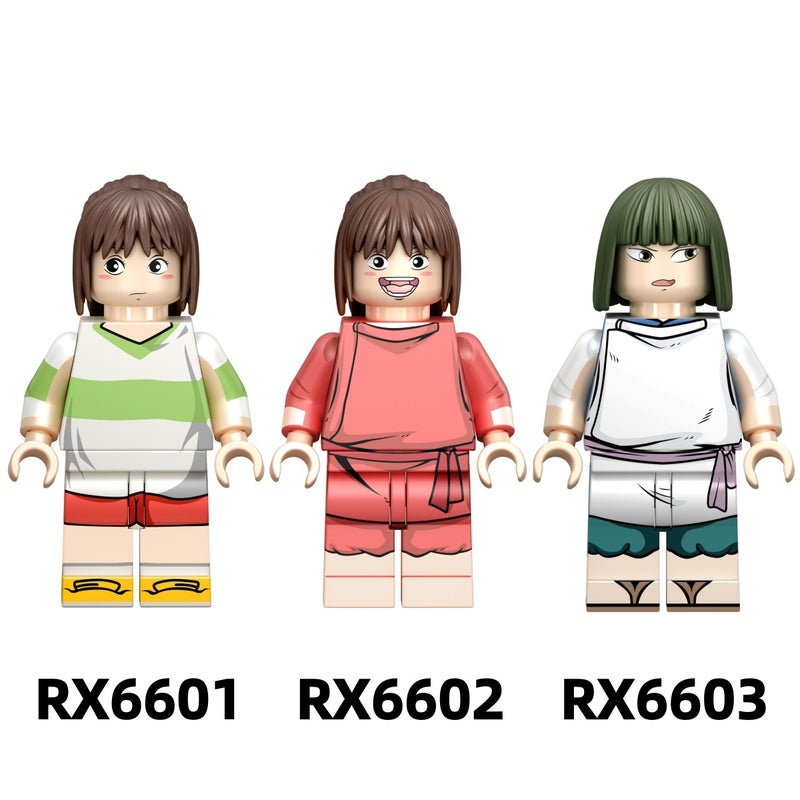 لعبة بناء شخصية التنين الأبيض RX6603 - Image 1