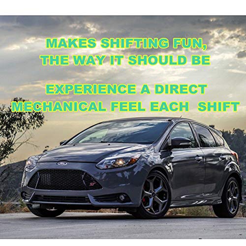DEWHEL Red JDM Aluminum Manual Shift Cable Bushings Performance Upgrade For Ford FOCUS ST & RS 2013-Present 6 Speed Manual Transmissions - Image 5