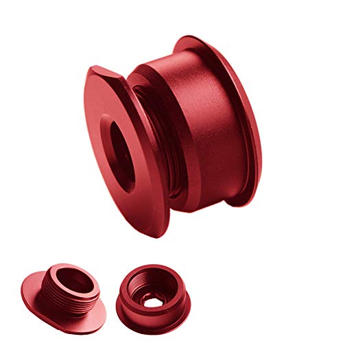 DEWHEL Red JDM Aluminum Manual Shift Cable Bushings Performance Upgrade For Ford FOCUS ST & RS 2013-Present 6 Speed Manual Transmissions - Image 1