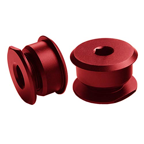 DEWHEL Red JDM Aluminum Manual Shift Cable Bushings Performance Upgrade For Ford FOCUS ST & RS 2013-Present 6 Speed Manual Transmissions - Image 2