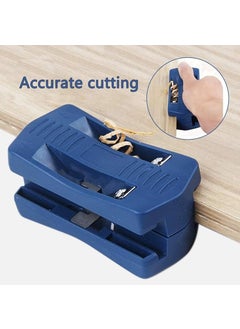 Inditrust Inditrust ABS Plastic Manual edge Wood Manual Edge Trimmer Wood Edge Band Cutter Tail Trimming Woodworking Tool Carpenter Wood Side Banding Tool Double Sided Trimming Effect  - Image 5