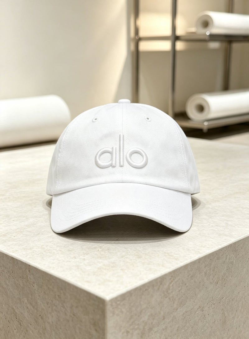 Alo Yoga ALO Offduty Cap, Adjustable - White - Image 1