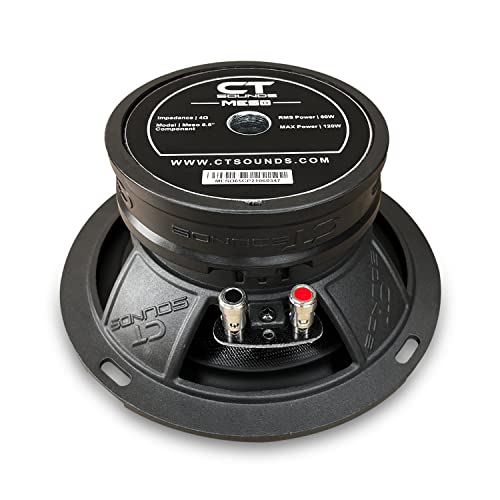 CT Sounds Meso 6.5” 320 Watt 2-Way Premium Component Car Speaker Set - Image 4
