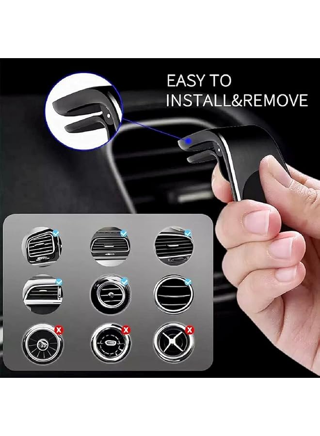 Go-Des Magnetic Car Phone Holder For Iphone 12 Mini/11 Pro/S20/S10/S9/A70 - Image 4