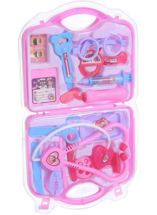 Spaceshoop Doctor Plastic Play Set KIT with Fold-able Suitcase 