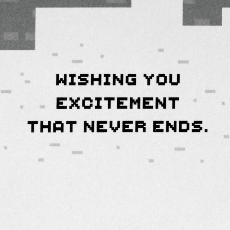 Hallmark Paper Wonder Minecraft Pop-Up Card (Build, Explore, Create) for Birthdays, Graduations, Kids, Gamers - Image 3