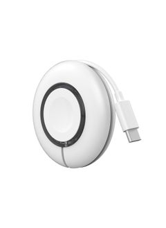 Moxedo Moxedo Smartwatch Wireless Charger Portable Magnetic Charger USB-C with Built-in Cable Storage Compatible with Apple Watch Series Ultra/SE/8/7/6/5/4/3/2/1 
