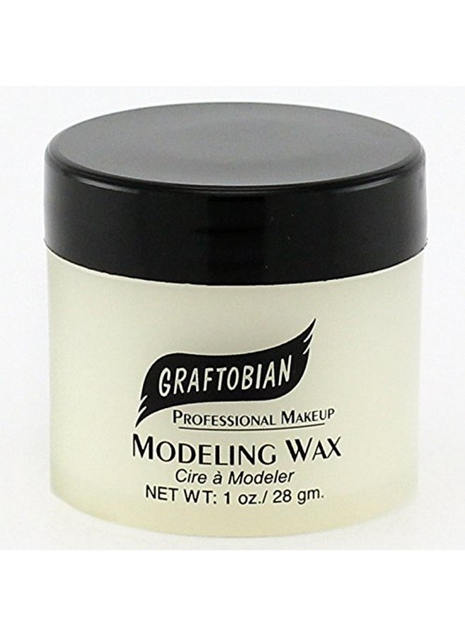 Graftobian - Modeling Wax Bone Color 1 Oz. Jar - Image 1