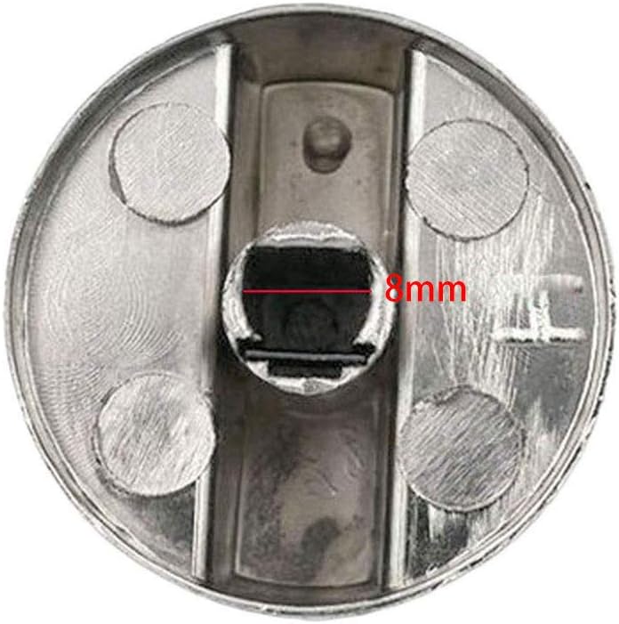 tooloflife 4cm*2cm Metal Gas Cooker Knob, 2pcs Durable Gas Stove Control Knob Cooking Surface Furnace Switch Range Burner Knob for Kitchen Cooking Utensils Gas Stove Oven Cooktop - Image 4