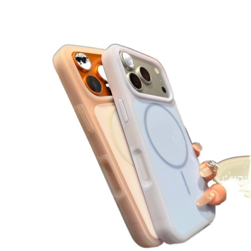 PC MagSafe Case for iPhone 17 / 17 Air / 17 Pro / 17 Pro Max with Strong Magnetic and Scratch Resistant plus Shockproof plus Drop Protection in White - Veloris - Image 4