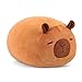 Wepop Capybara Stuffed Animal 20 in Cute Capybara Plush Cuddle Stuffed Plushies Pillows Gifts for Kids Adults Boys and Girls - Image 2