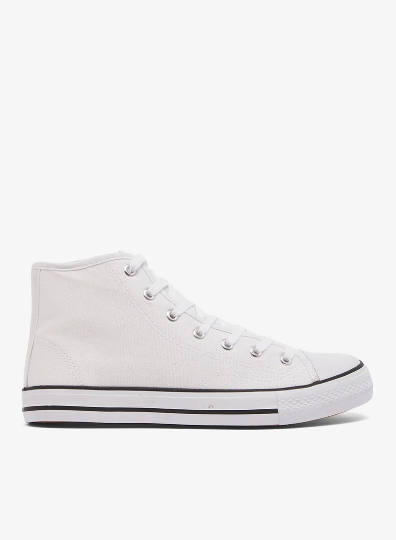 Lace Up Canvas Sneaker