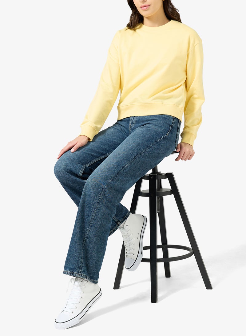 Spot-On Lace Up Canvas Sneaker - Image 5