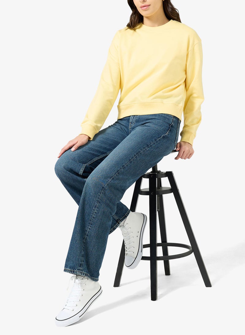 Spot-On Lace Up Canvas Sneaker - Image 5