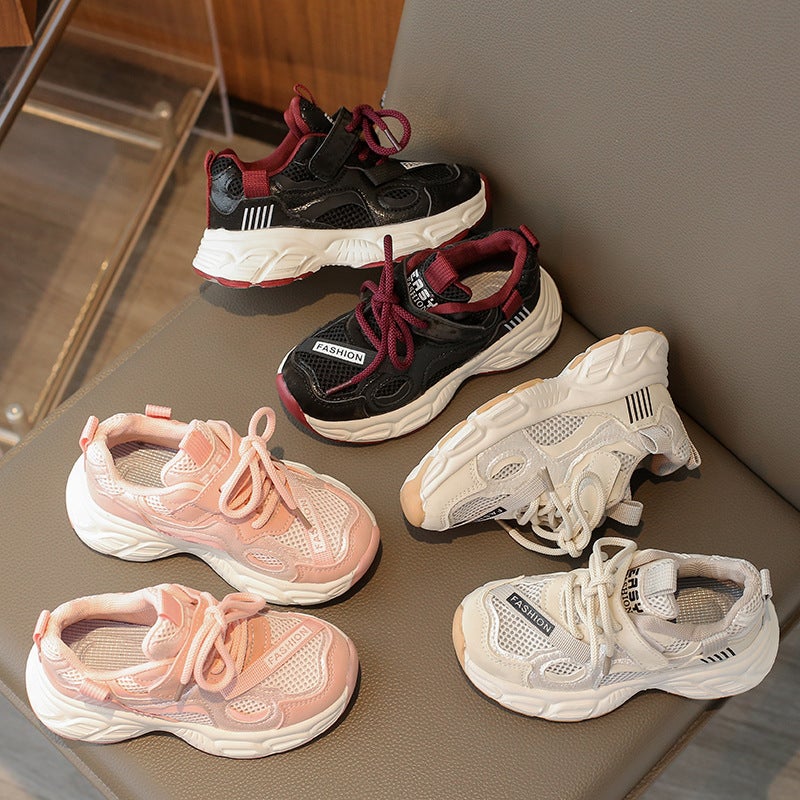 Children'S Sneaker 2025 New Girls Mesh Breathable Torre Shoes Boys Casual Shoes Lightweight Running Shoes - Image 3