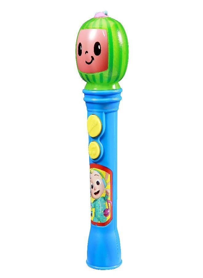 eKids - Cocomelon Toy Microphone for Kids, Musical Toy for Toddlers with Built-in Cocomelon Songs, Kids Microphone Designed For Fans of Cocomelon Toys and Gifts - Image 1