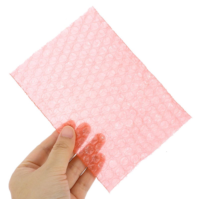 Red Anti Static Small Bubble Pouch 10x15Cm Thickened Shipping Bags 100Pcs - Image 4
