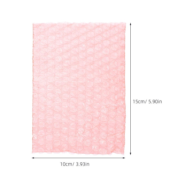Red Anti Static Small Bubble Pouch 10x15Cm Thickened Shipping Bags 100Pcs - Image 3