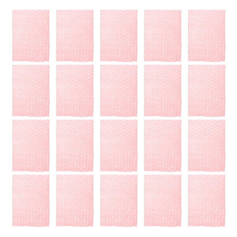 Red Anti Static Small Bubble Pouch 10x15Cm Thickened Shipping Bags 100Pcs - Image 2