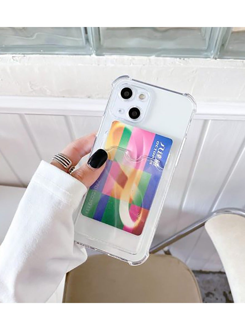 Iphone 13 Mini (5.4 Inch) Wallet Cover Transperent Case - Image 2