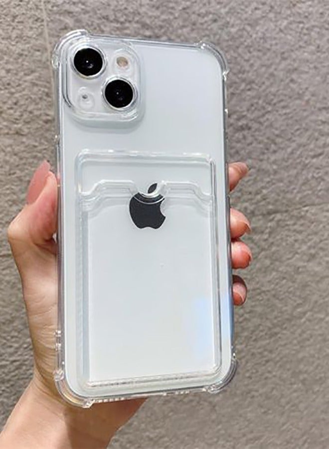 Iphone 13 Mini (5.4 Inch) Wallet Cover Transperent Case - Image 1