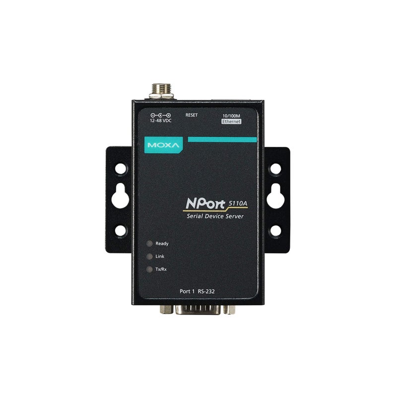 MOXA NPORT Device Server 12-48VDC NPORT 5110A, 1-Port RS-232 Ink - Image 4