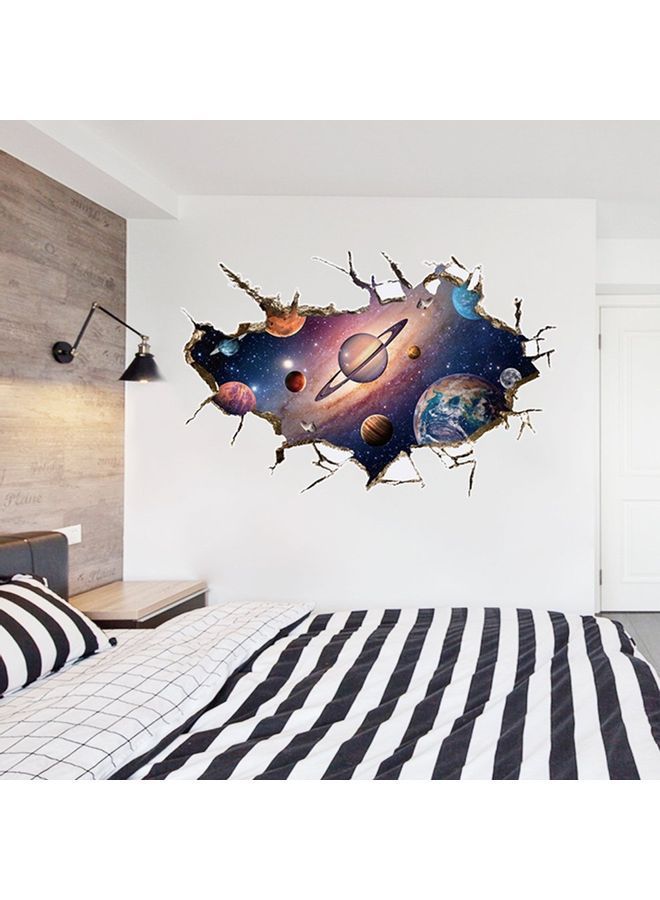 NIBEMINENT 3D Space Removable Wall Sticker Multicolour - Image 3