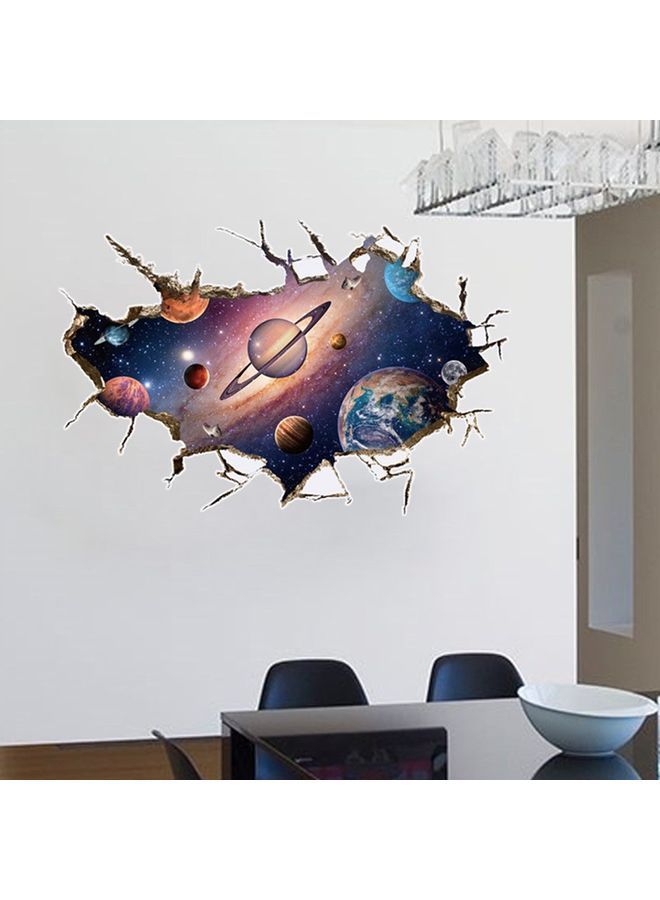 NIBEMINENT 3D Space Removable Wall Sticker Multicolour - Image 2