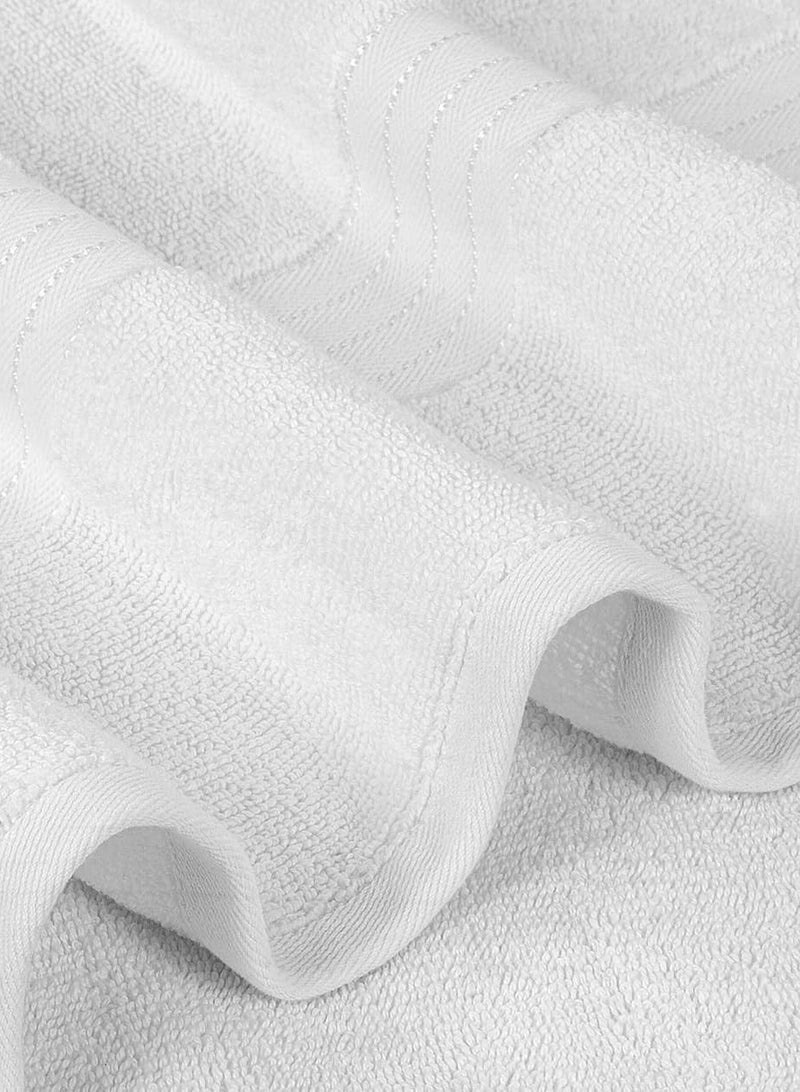 Bliss Casa Bliss Casa Bath Towel Set 70x140 cm (4 Pack) - 550 GSM 100% Cotton 20/D Quick Drying Highly Absorbent Thick Bathroom Towels - Soft Hotel Quality for Bath and Spa  - Image 2