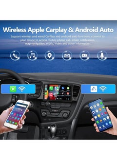 Vierex Android Car Stereo Screen For Kia Optima K5 Radio 2010-2013 Support Apple Carplay Android Auto Wireless QLED 4GB RAM Fast Interface AHD Camera Included SIM Card Bluetooth USB  - Image 2