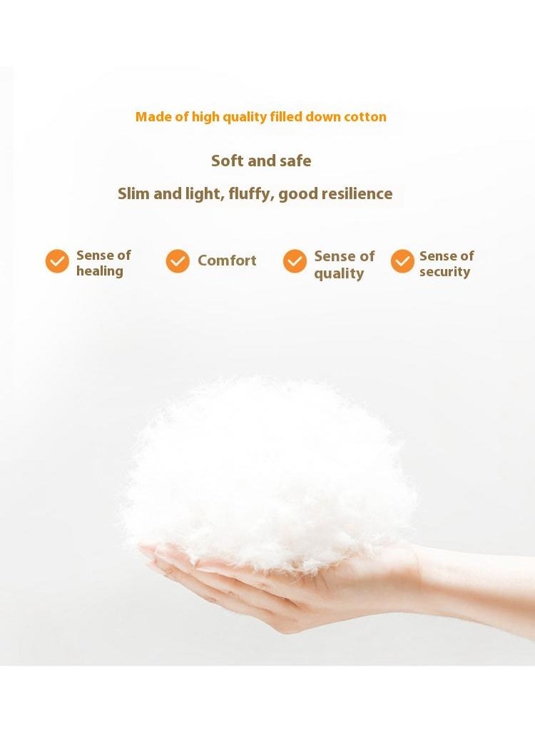 General Lovely Snack Pillow Stuffed Animal Toys Pudding Decorative Removable Little White Cat Dolls Creative Toy Gifts For Teens Girls Kids  - Image 3