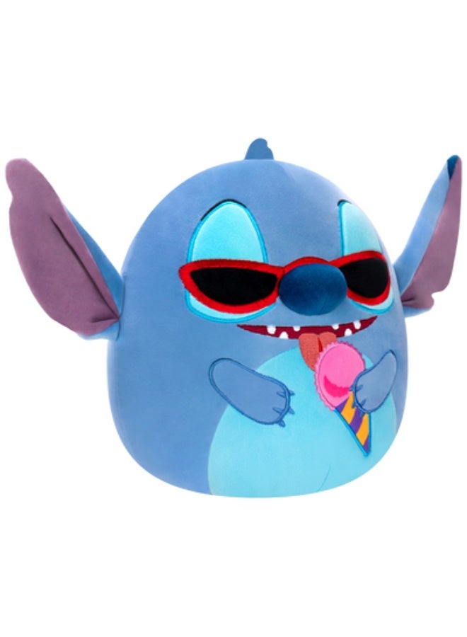 Squishmallows دميّة سكووشمالو الصغيرة من ديزني ستتش يحمل مخروط الثلج 8 إنش SQDI01064 - Image 3