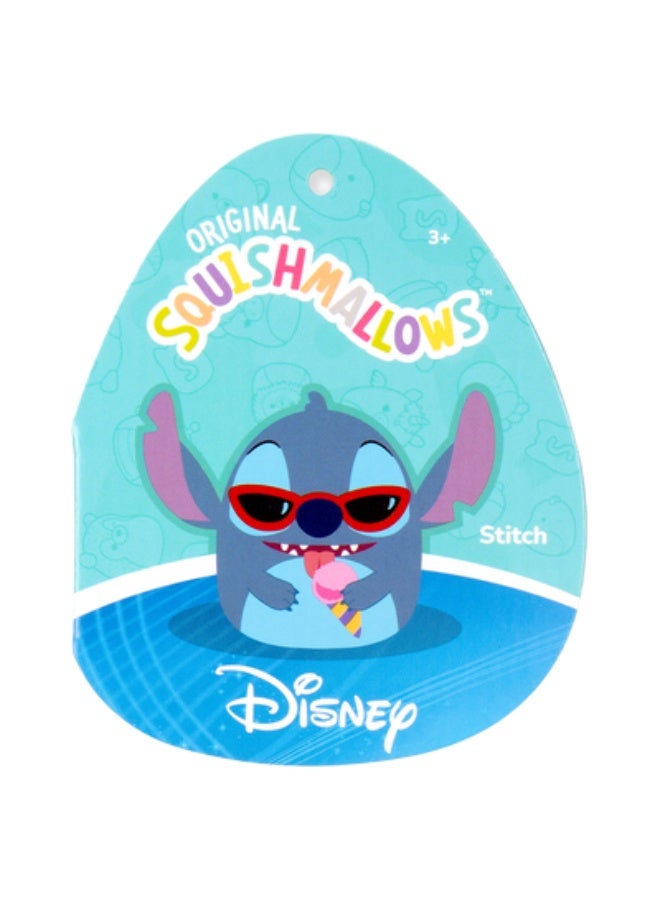 Squishmallows دميّة سكووشمالو الصغيرة من ديزني ستتش يحمل مخروط الثلج 8 إنش SQDI01064 - Image 2