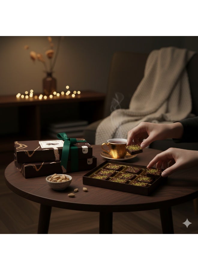 Choco Zen حلوى الكنافة بالفستق والشوكولاتة الداكنة 144غ - Image 3