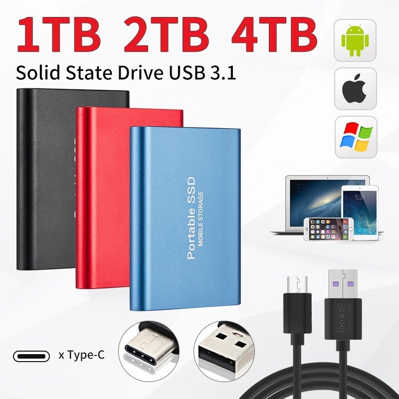 Portable External SSD with Thunderbolt Interface - Image 1